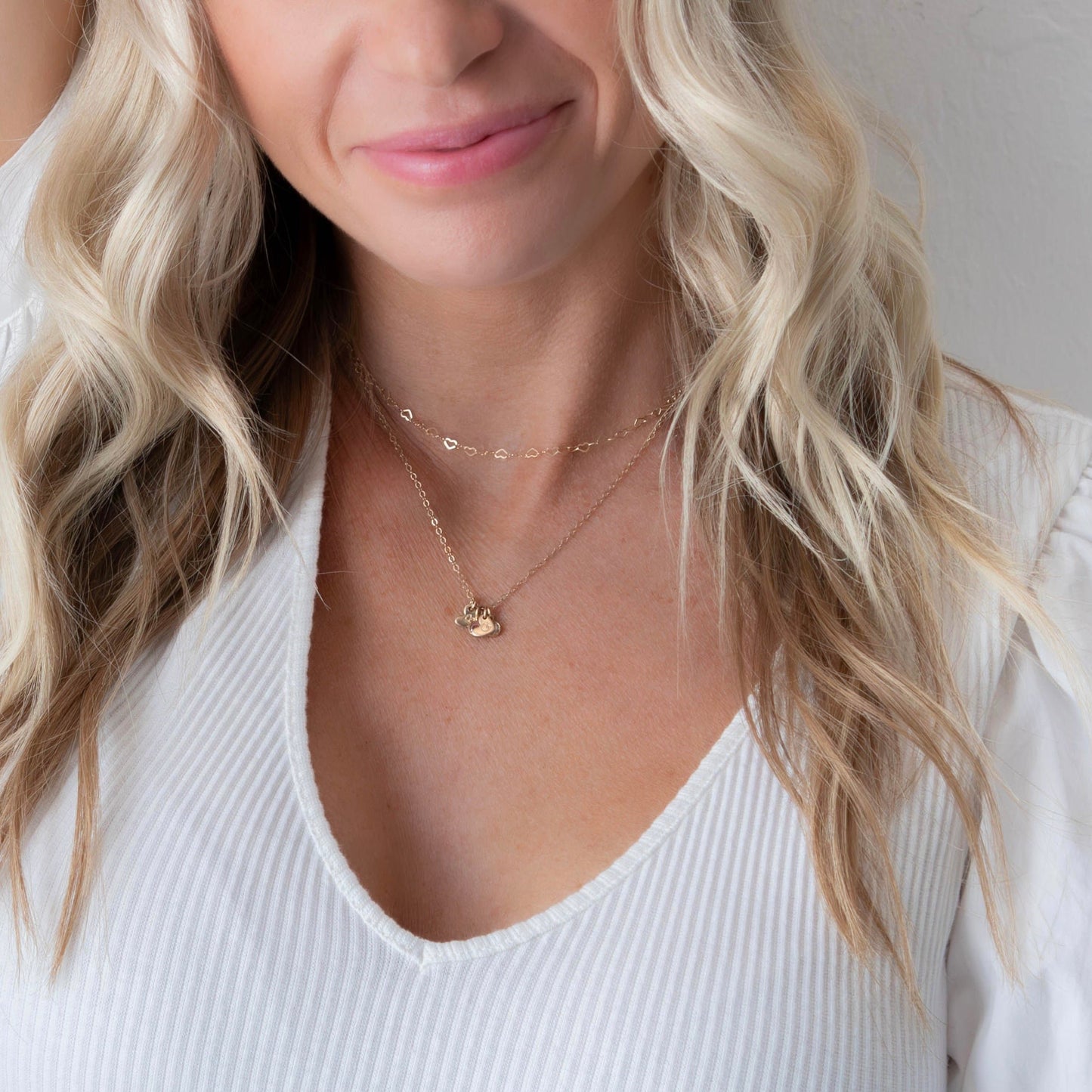 14k Gold Heart Necklace