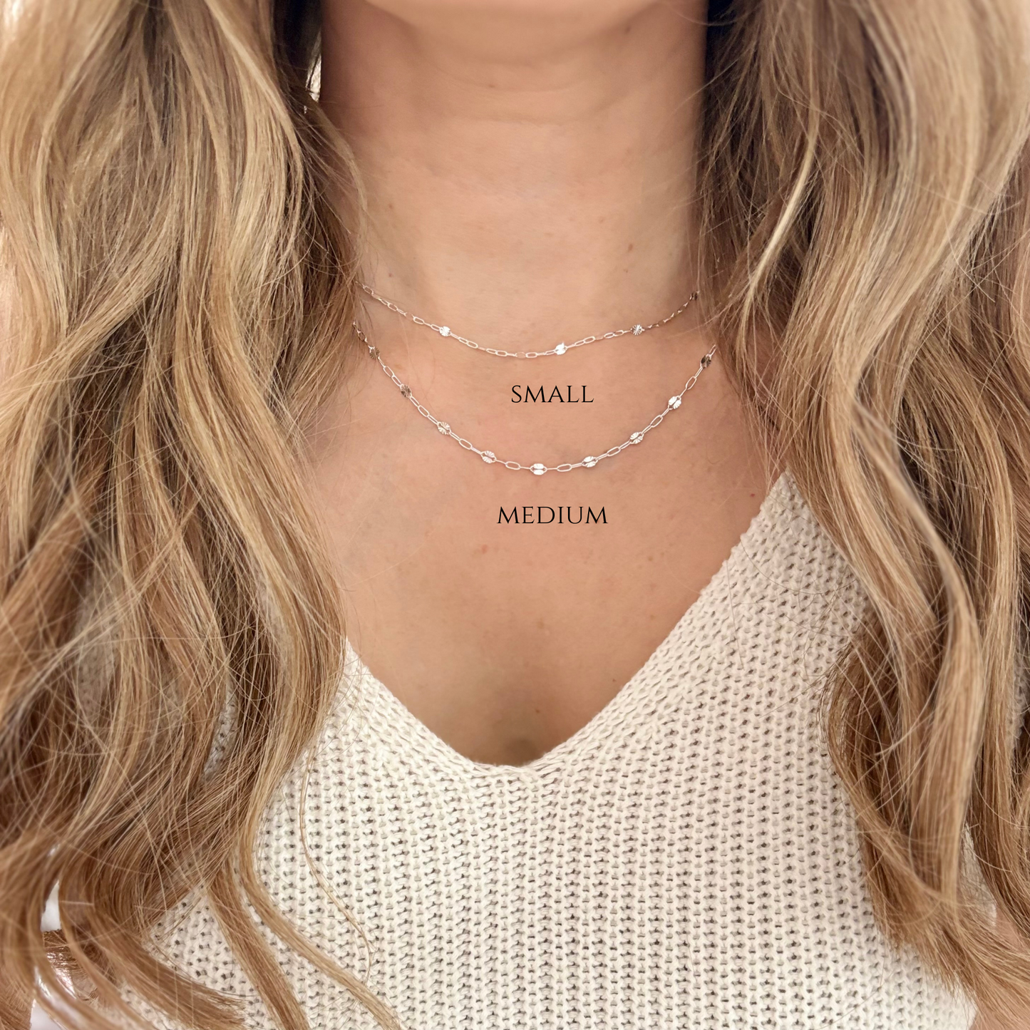 Sterling Silver Elsie Necklace