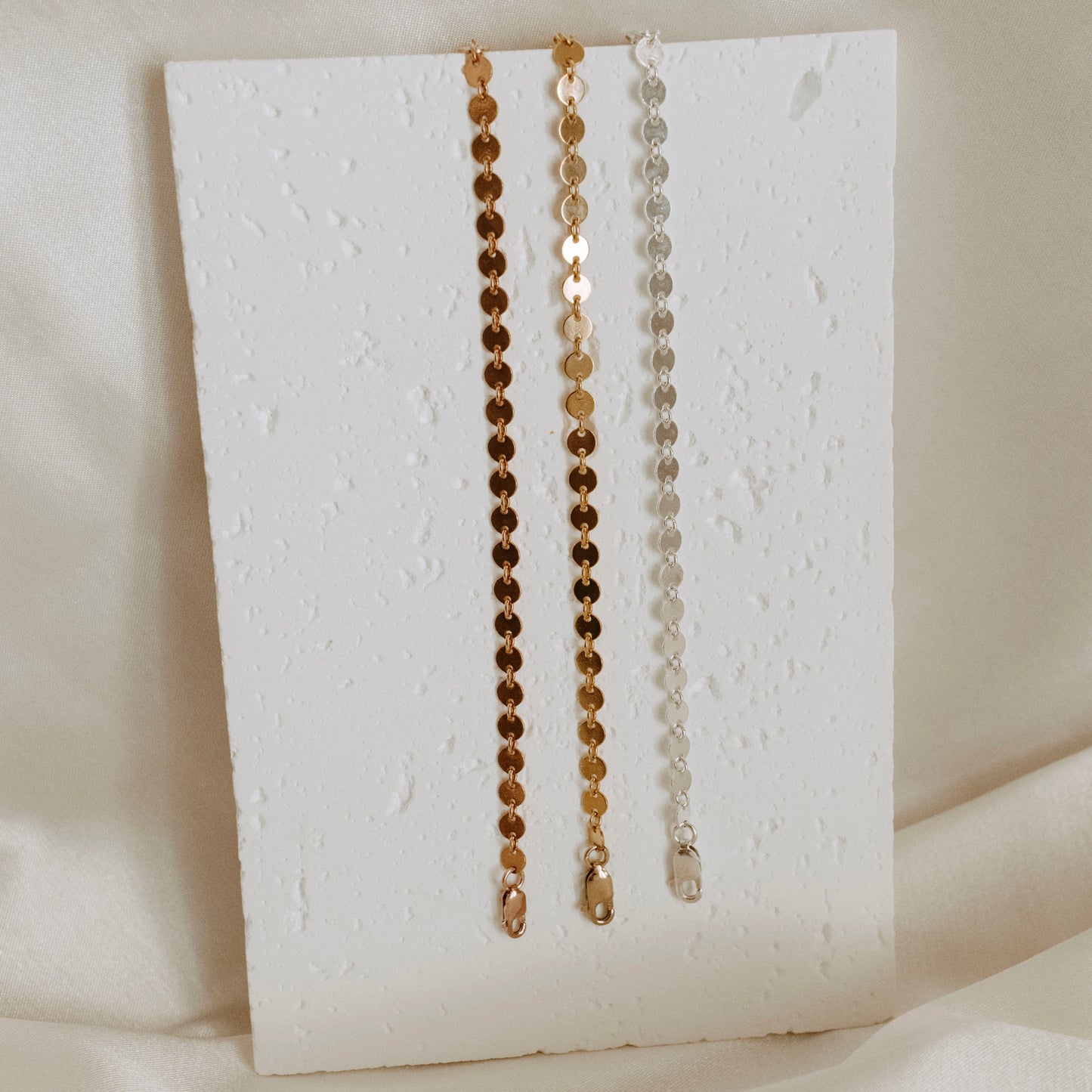 Gold Poppy Necklace