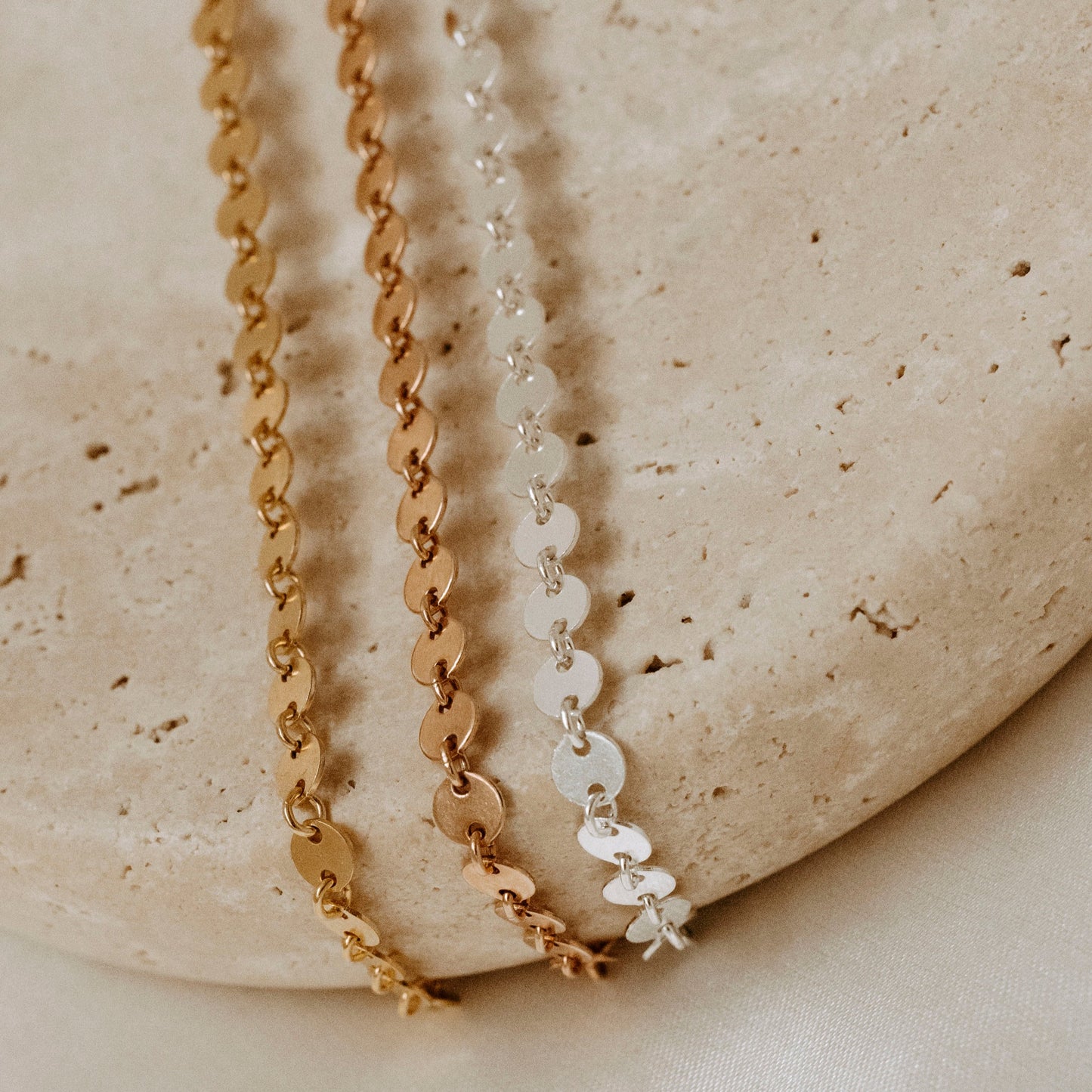 Gold Poppy Necklace