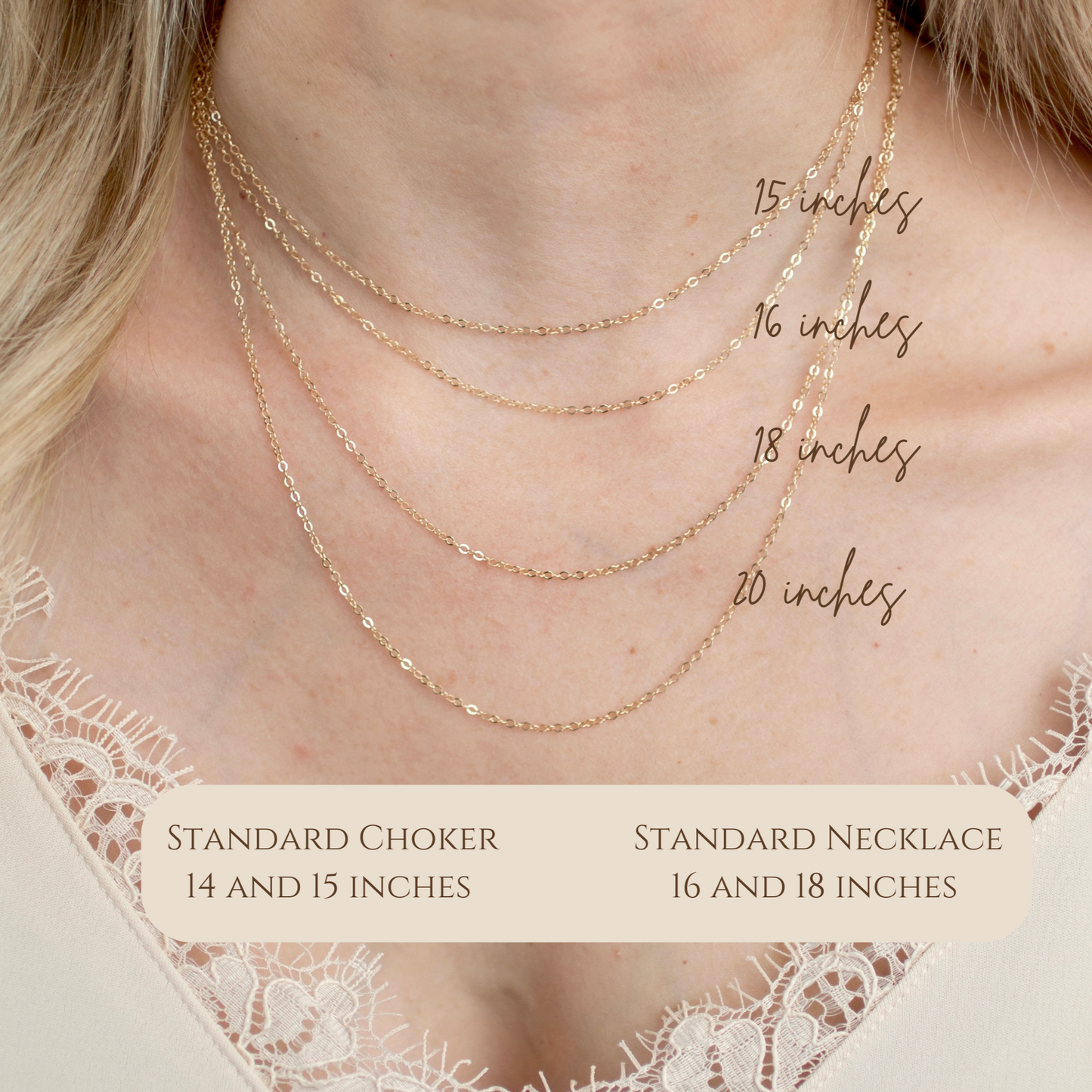 Necklace Chain Lengths