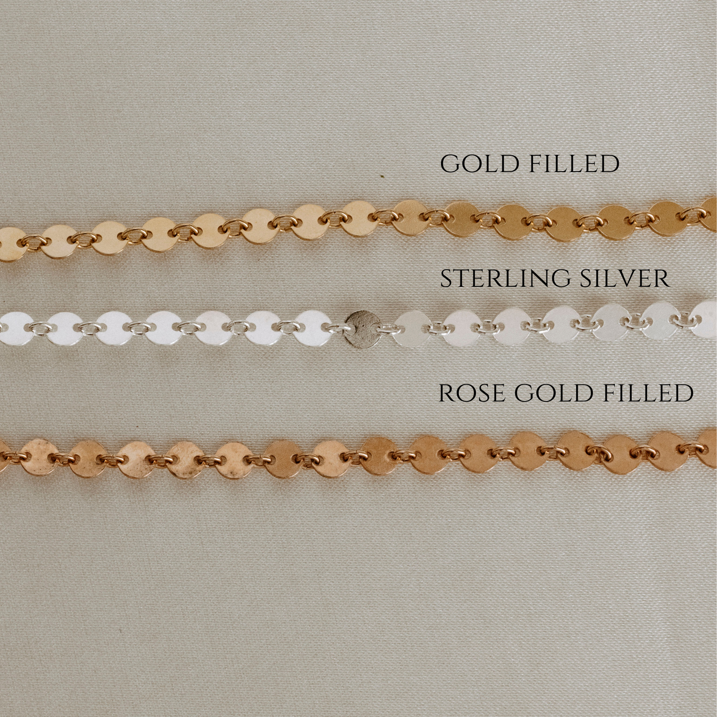 Poppy Necklace With Gold