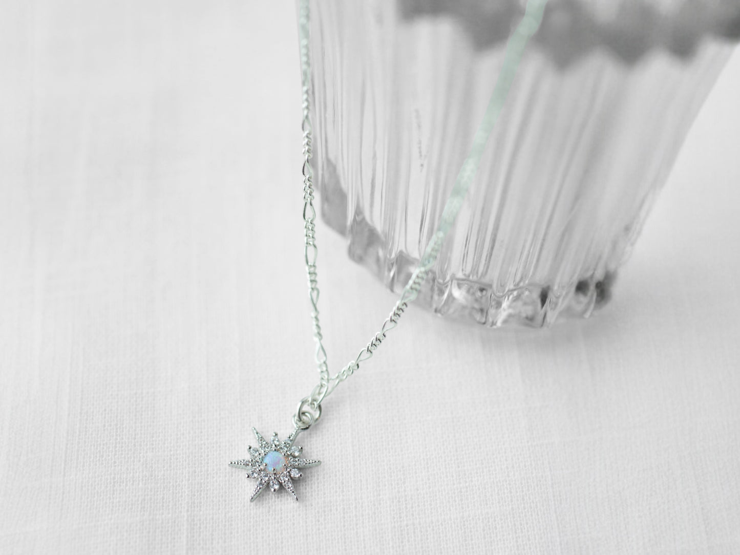 Silver Starburst Necklace