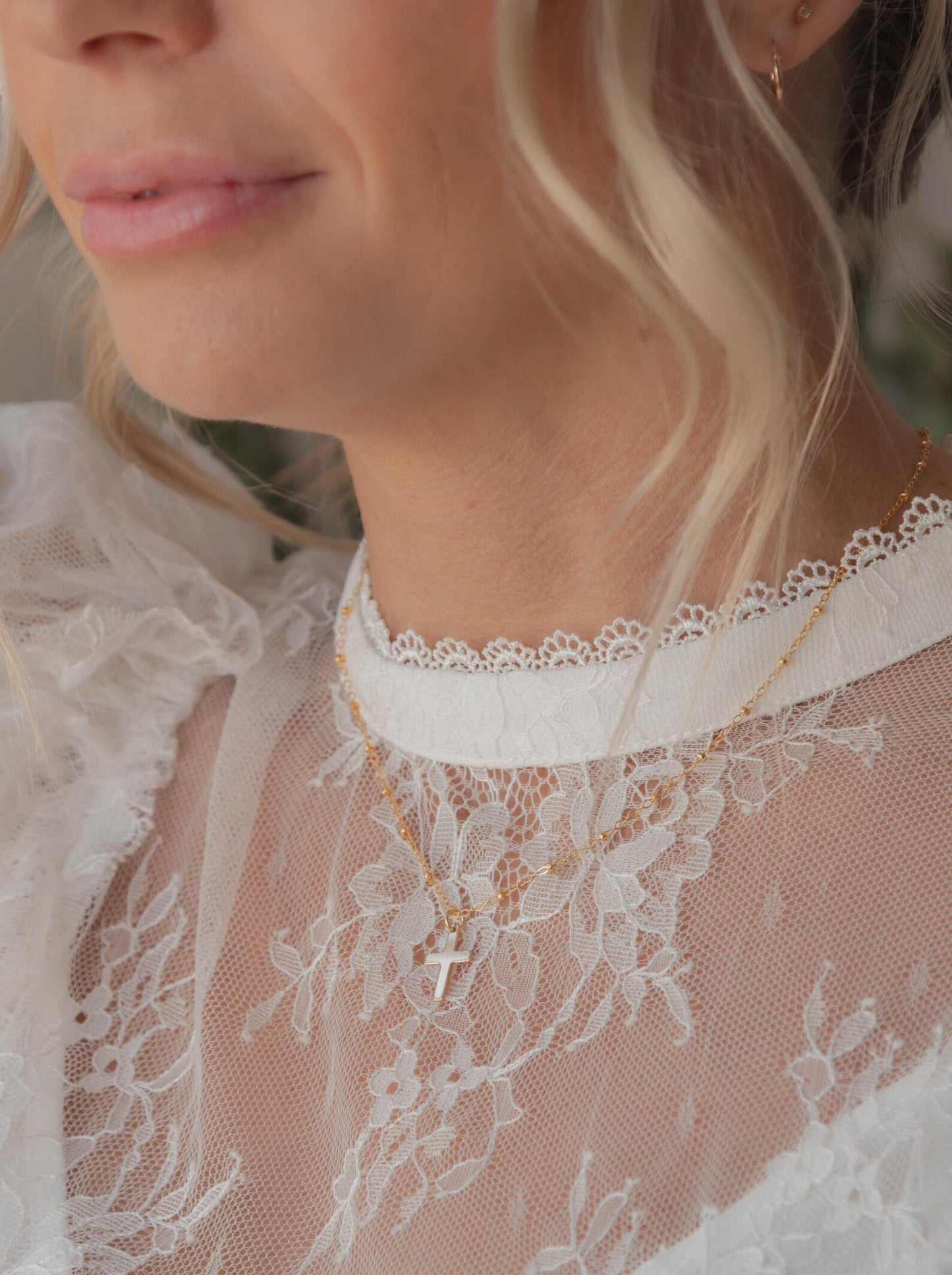 Dainty Cross Necklace