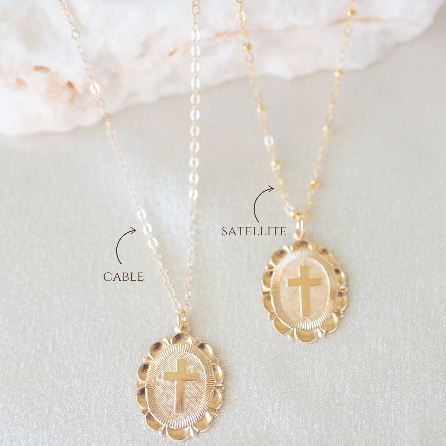Gold Filled Cross Necklace