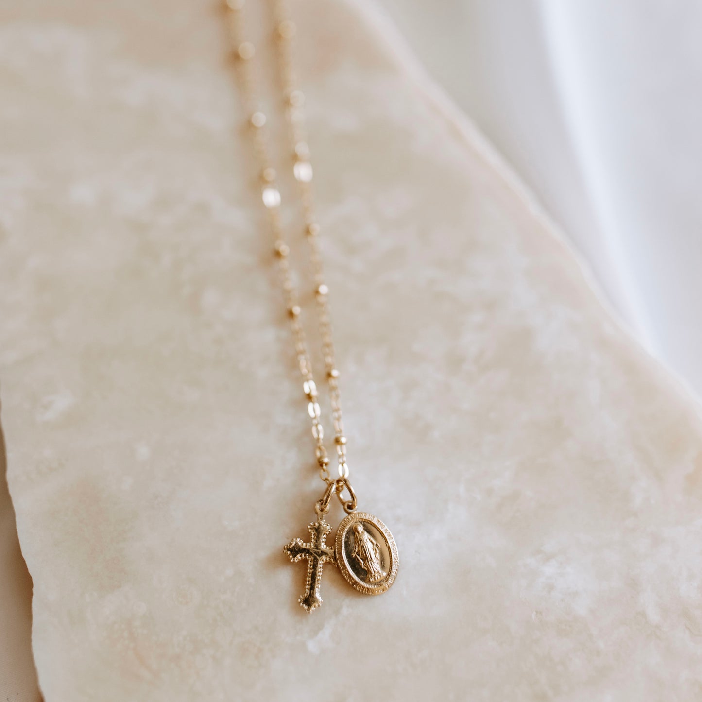 Gold Filled Cross Necklaces