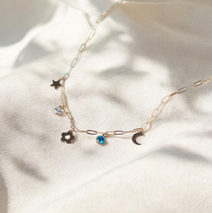 necklaces with small charms