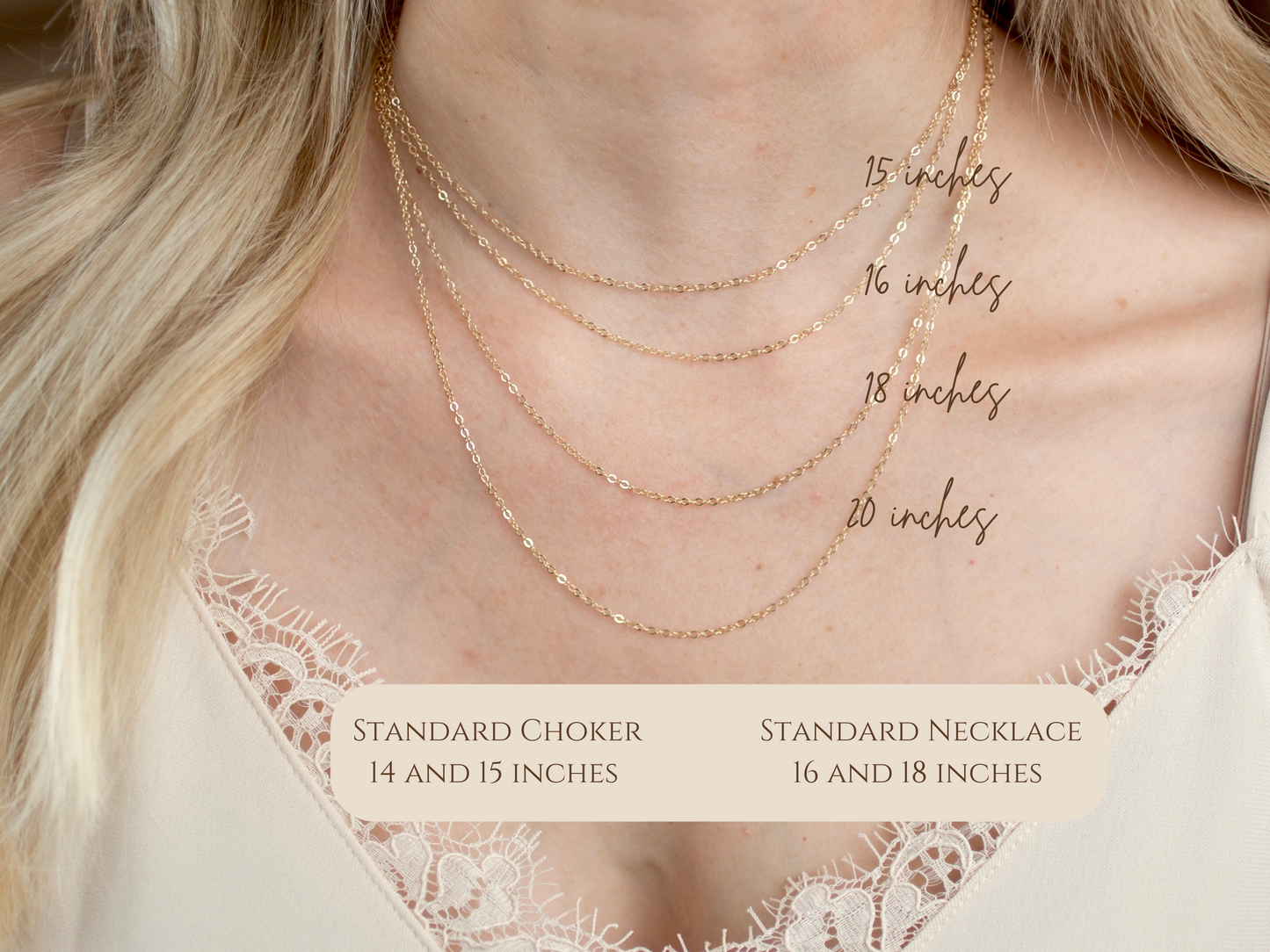 rose gold necklace womens