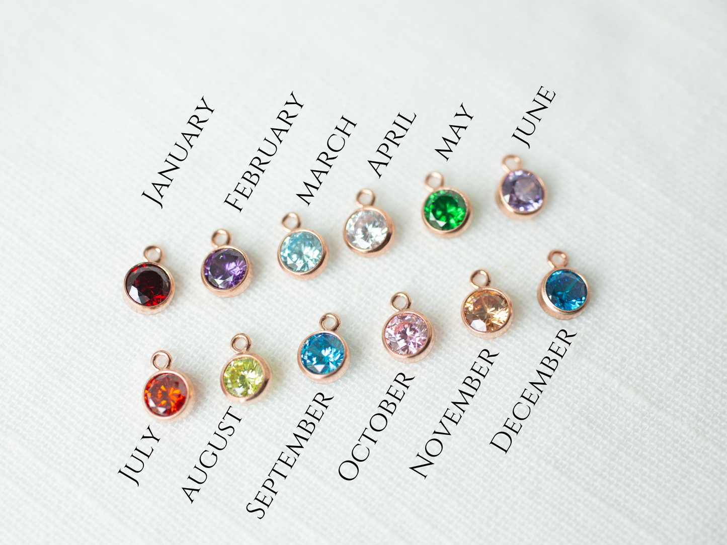rose gold necklaces