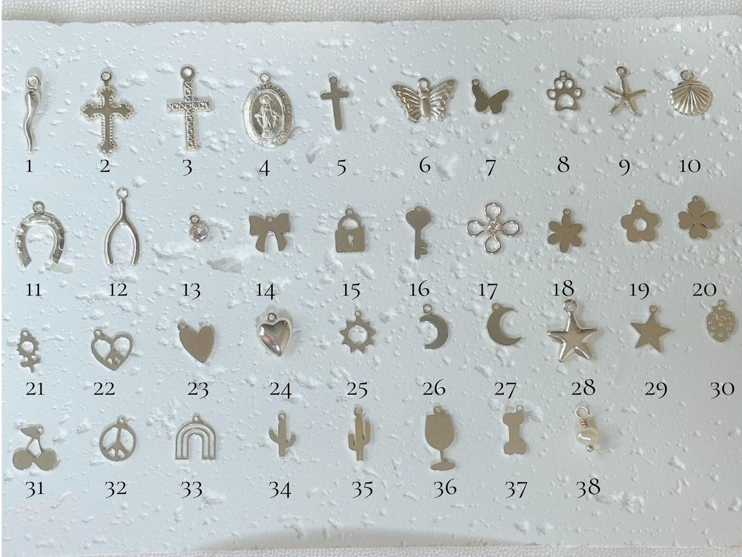 sterling silver charms