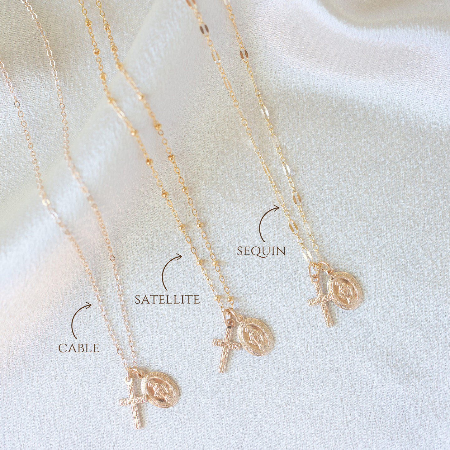 virgin mary necklace