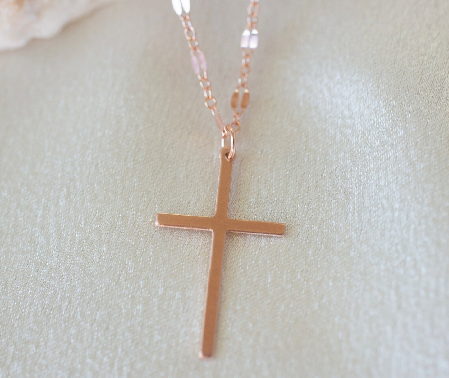 Gold Cross Necklace