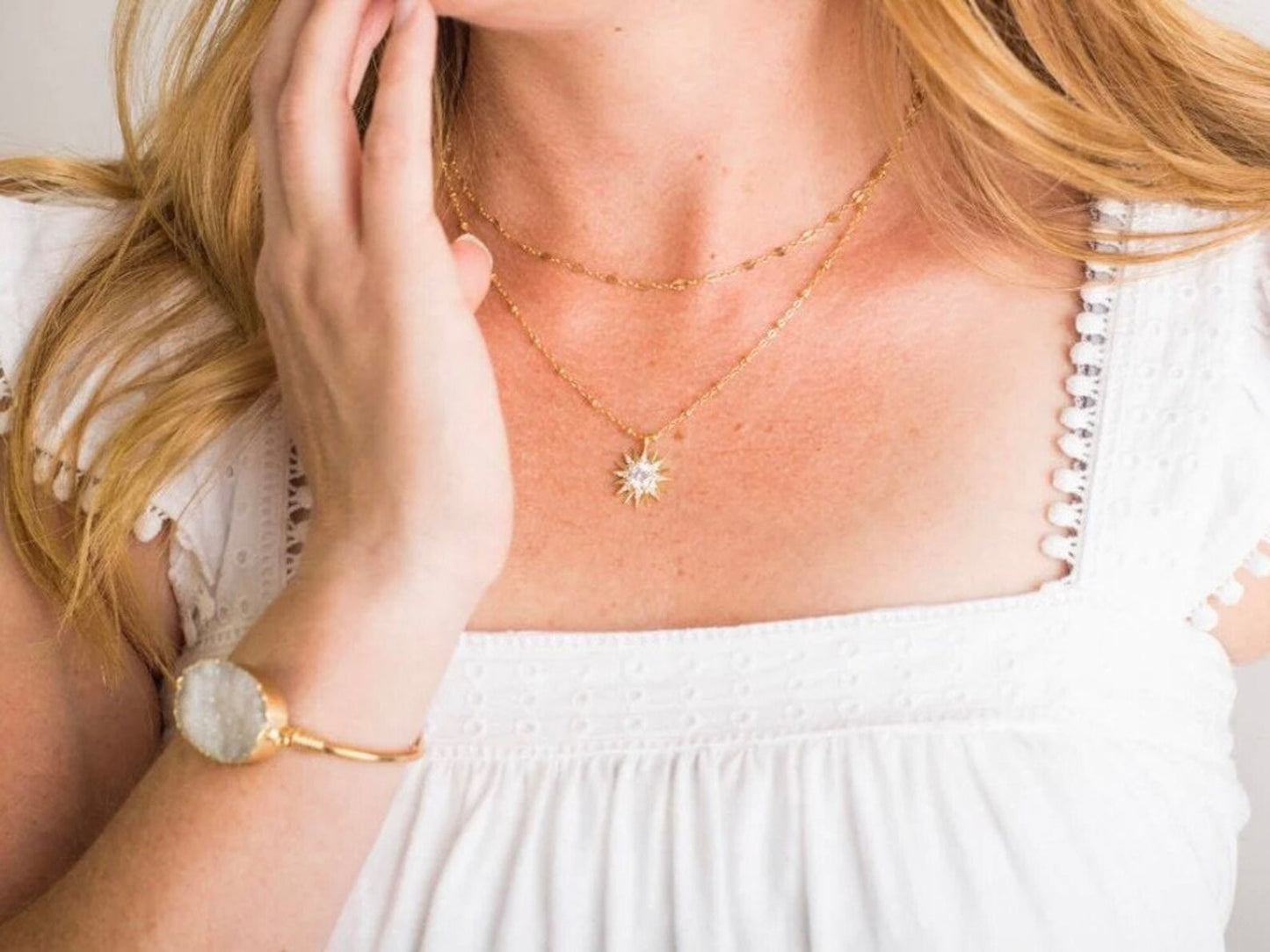 Gold Sommer Necklace For Women