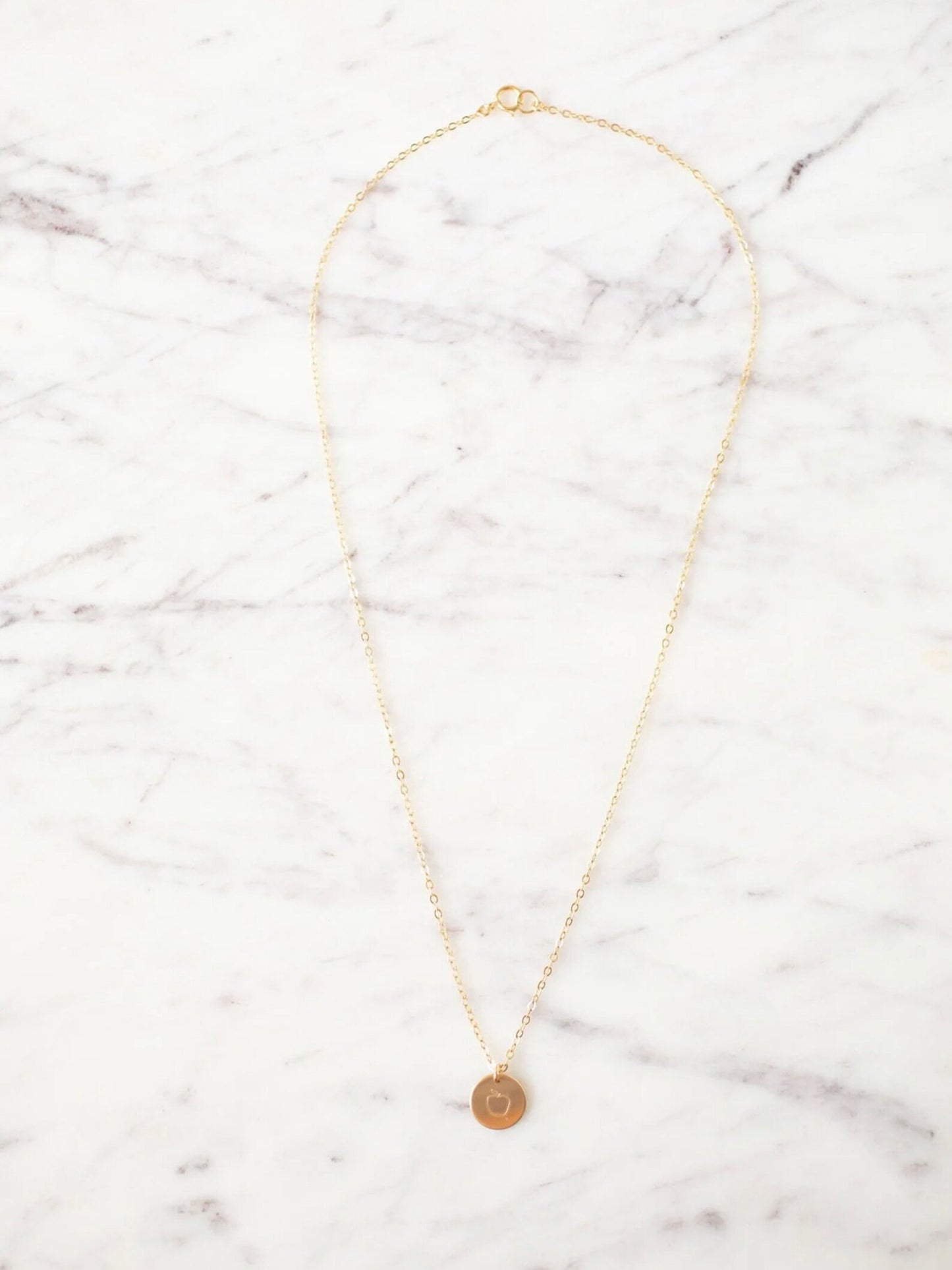 Gold Teacher Necklace