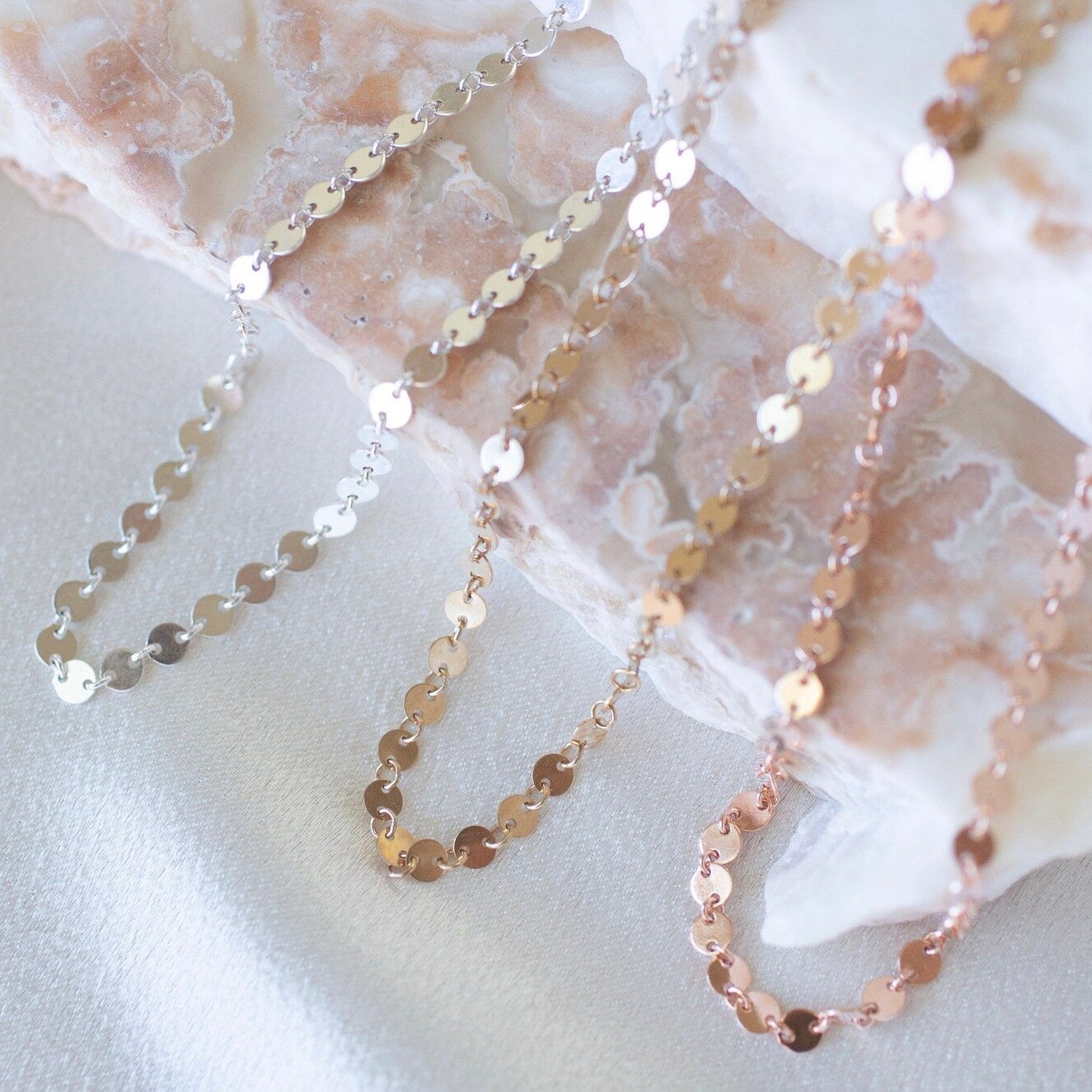 Poppy Necklace With Gold