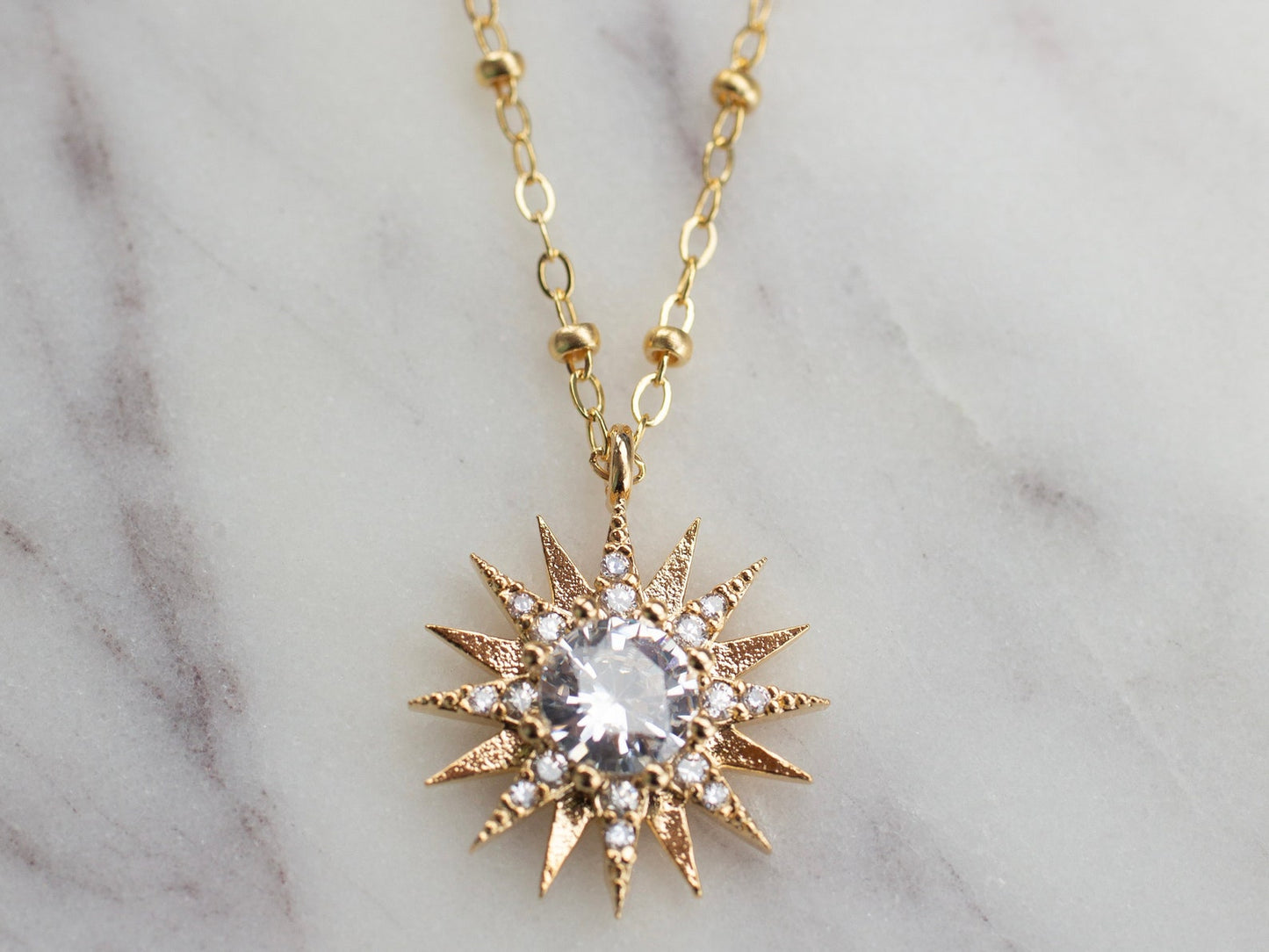 Sommer Necklace With Gold