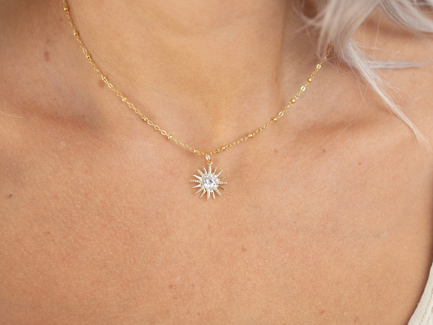 Sparkling Star Necklace
