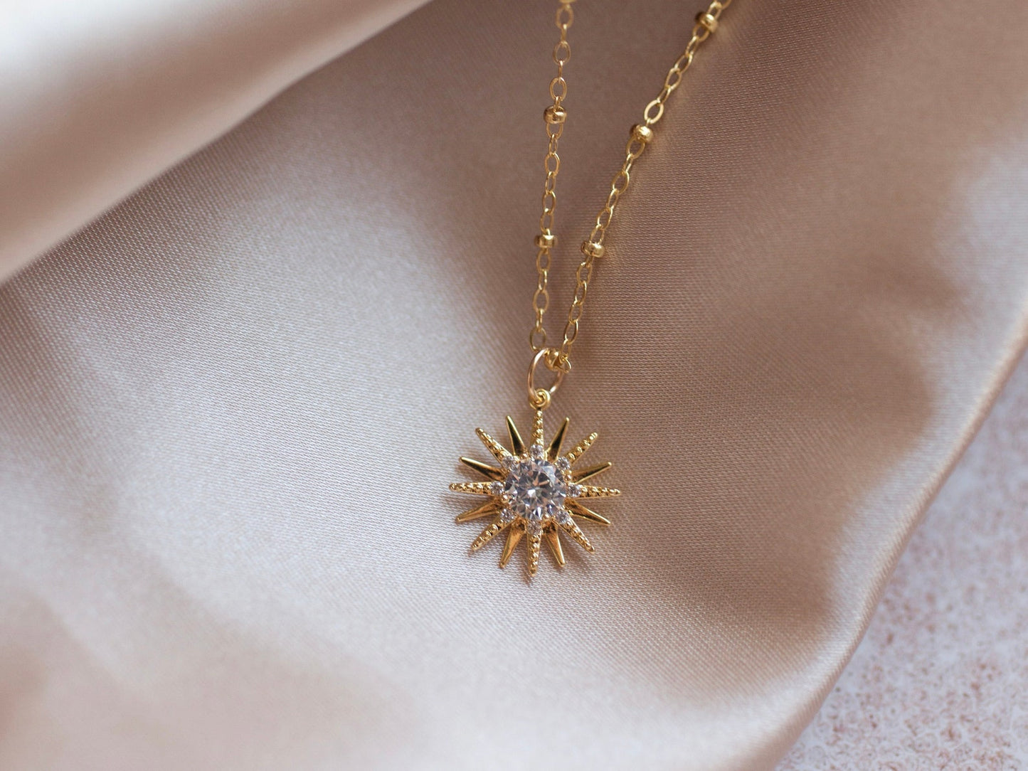 Sparkling Star Necklace