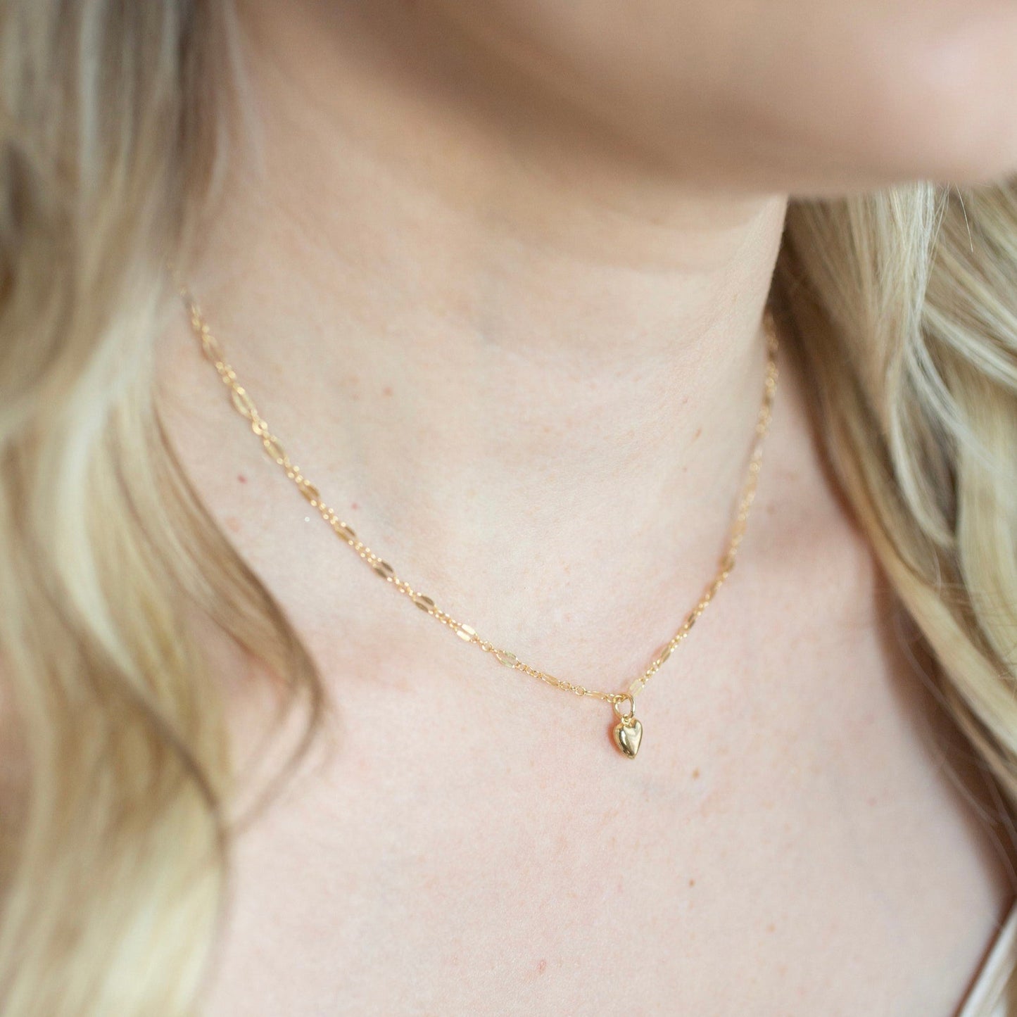 Tiny Heart Necklace For Her