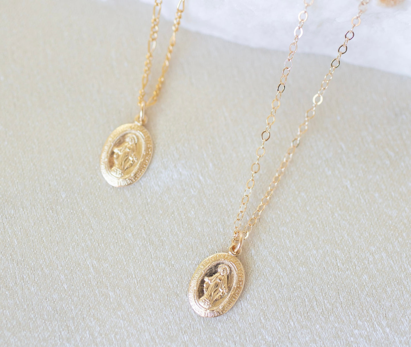 Tiny Mary Necklace