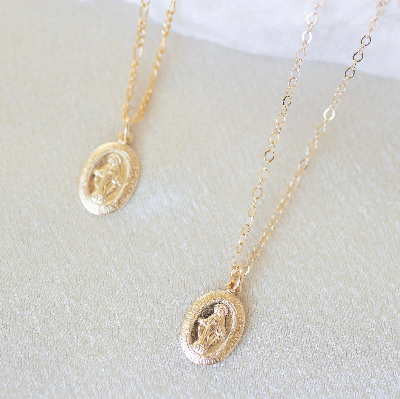 Tiny Mary Necklace
