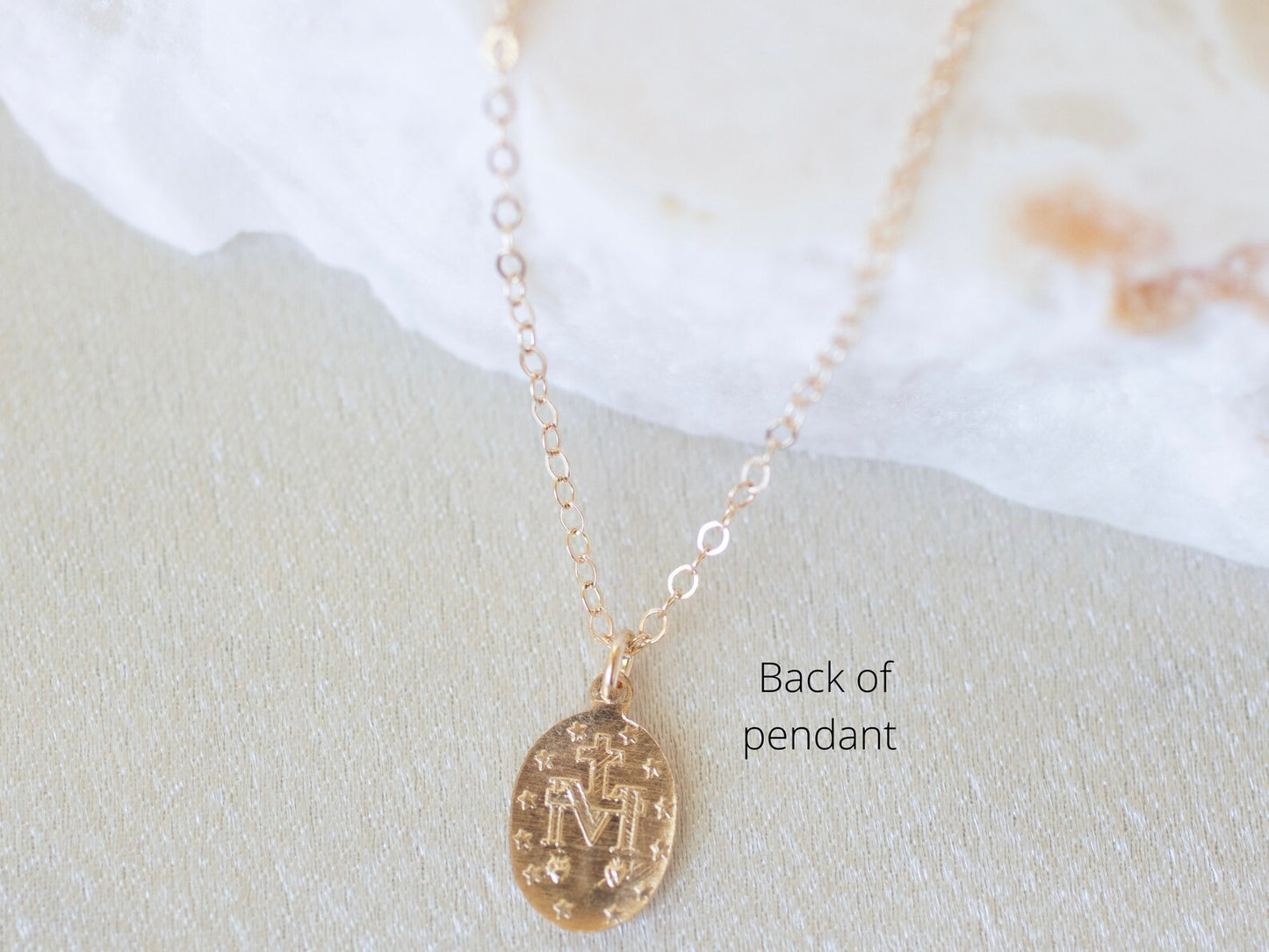 Tiny Mary Necklace