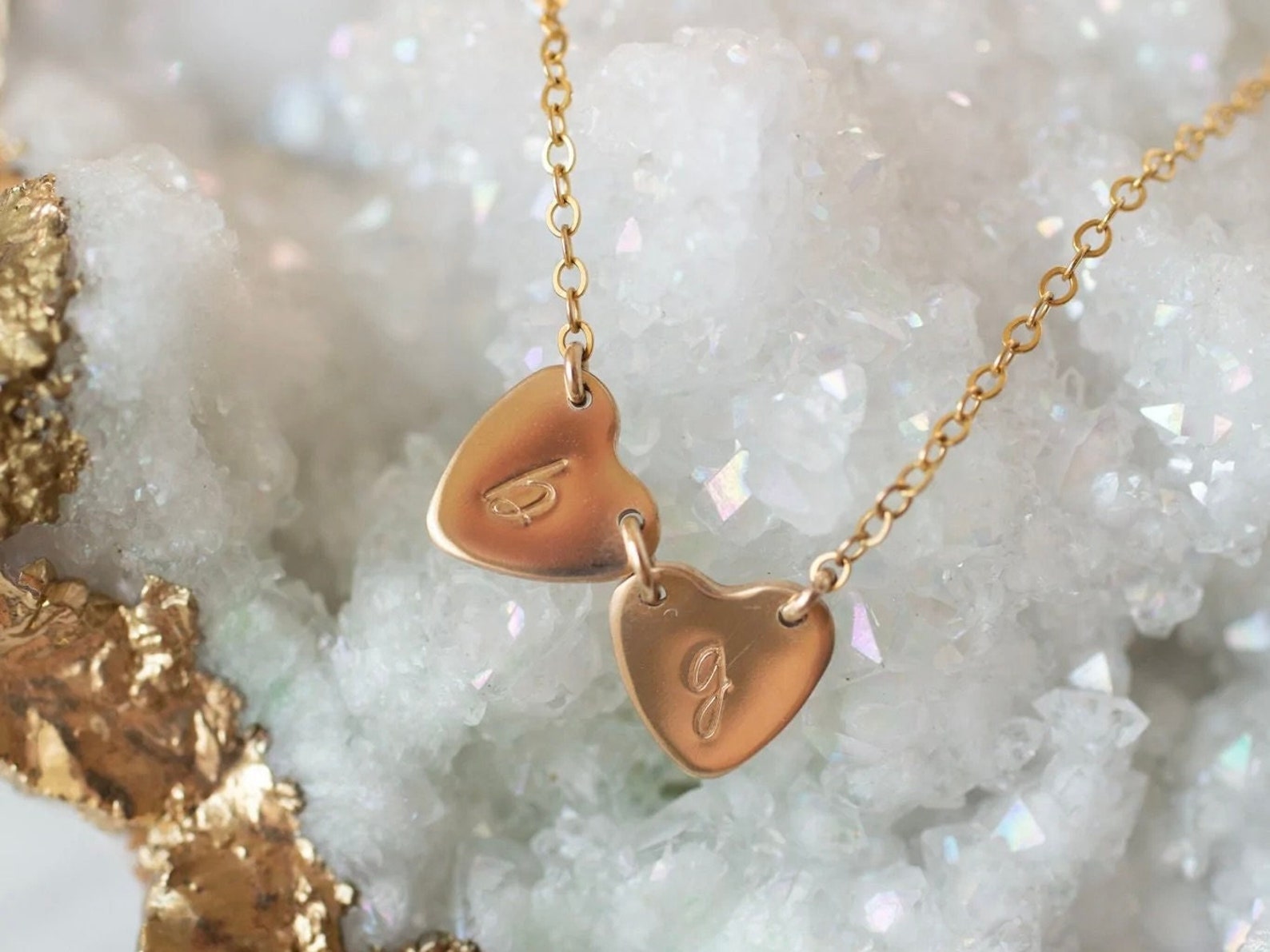 Initial Heart-Shaped Necklaces – Many Goods Store