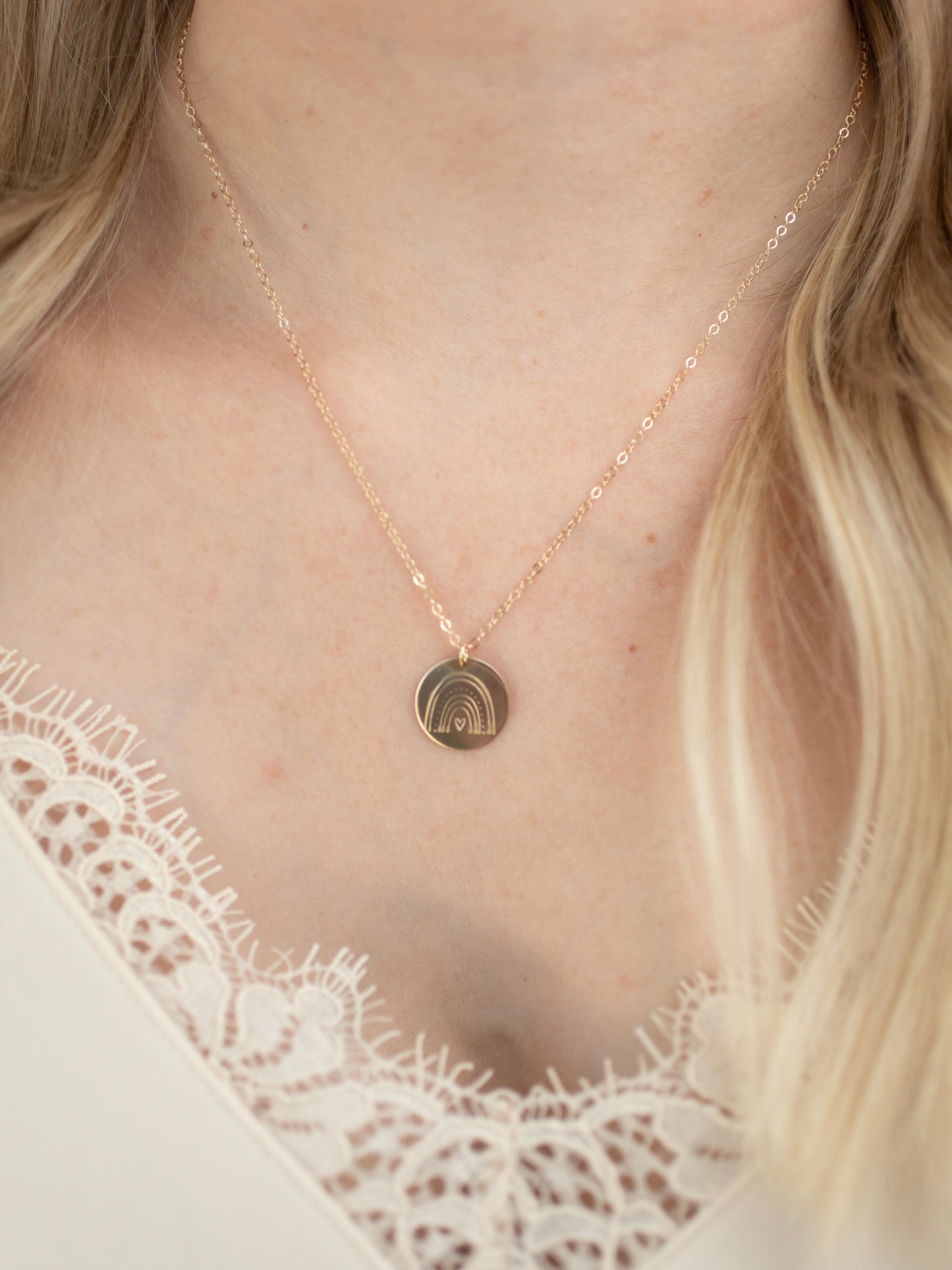 necklace rainbow