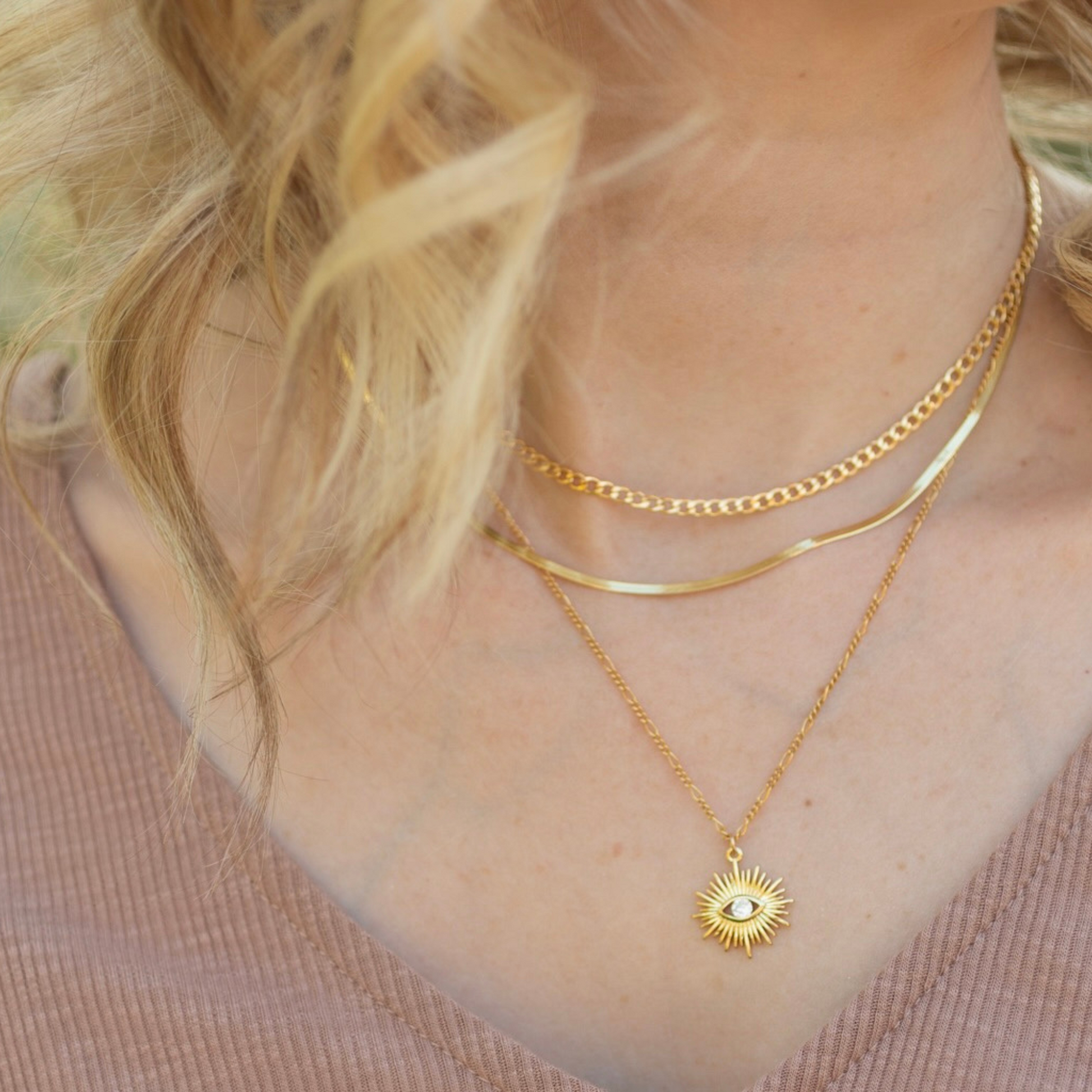 14k Gold Nora Necklace For Women
