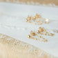 14k gold chain earrings