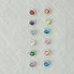 Sterling Silver Birthstone Charm