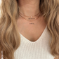 Rose Gold Paperclip Necklace