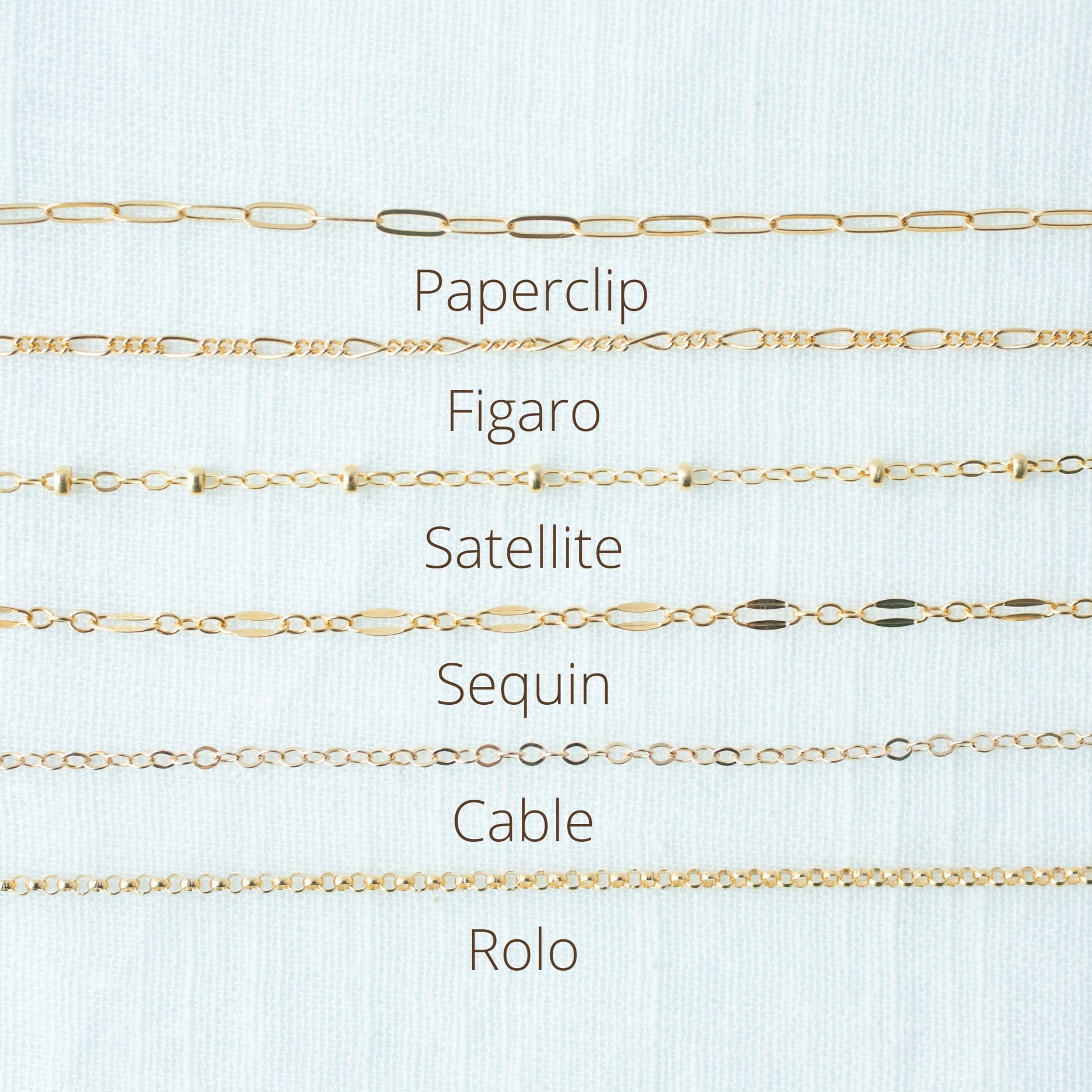 Gold Filled Dainty Chains