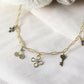 Gold Filled Small Charm Necklace