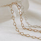 Gold Heart Necklace For Women