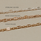 14k Gold Sequin Necklace For Women