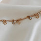 Rose 14k Gold Filled Large Charm Necklace