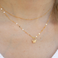 Womens Gold Grace Necklace