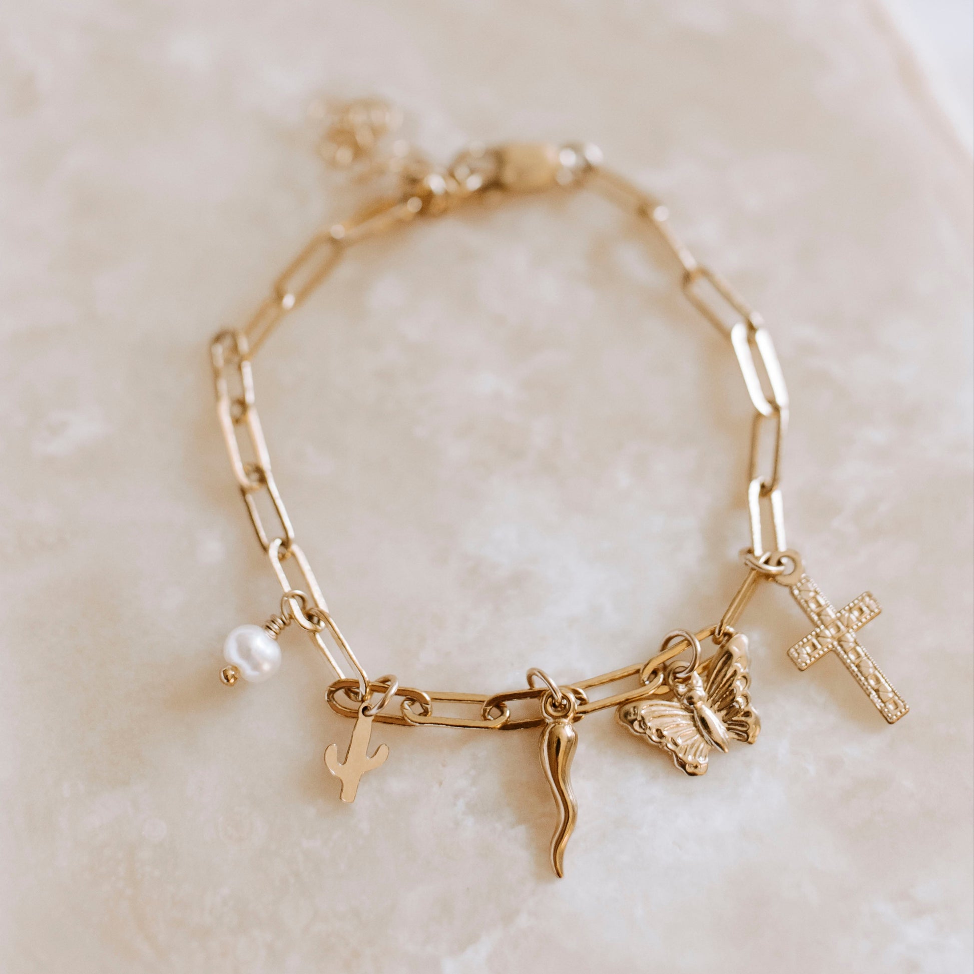 Dainty Charm Bracelet 