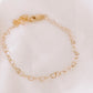 dainty heart bracelet