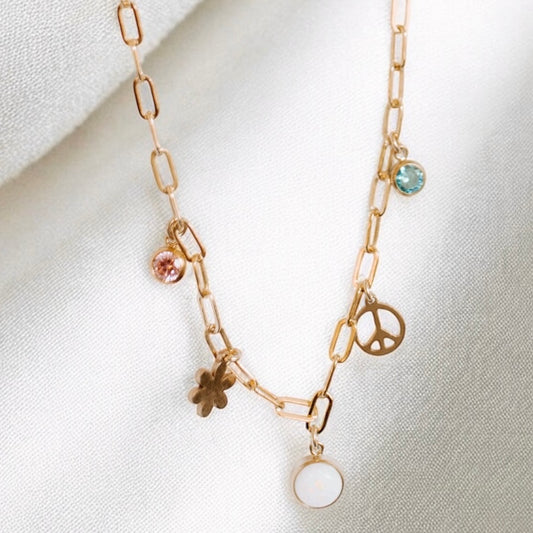 gold filled charm jewelry