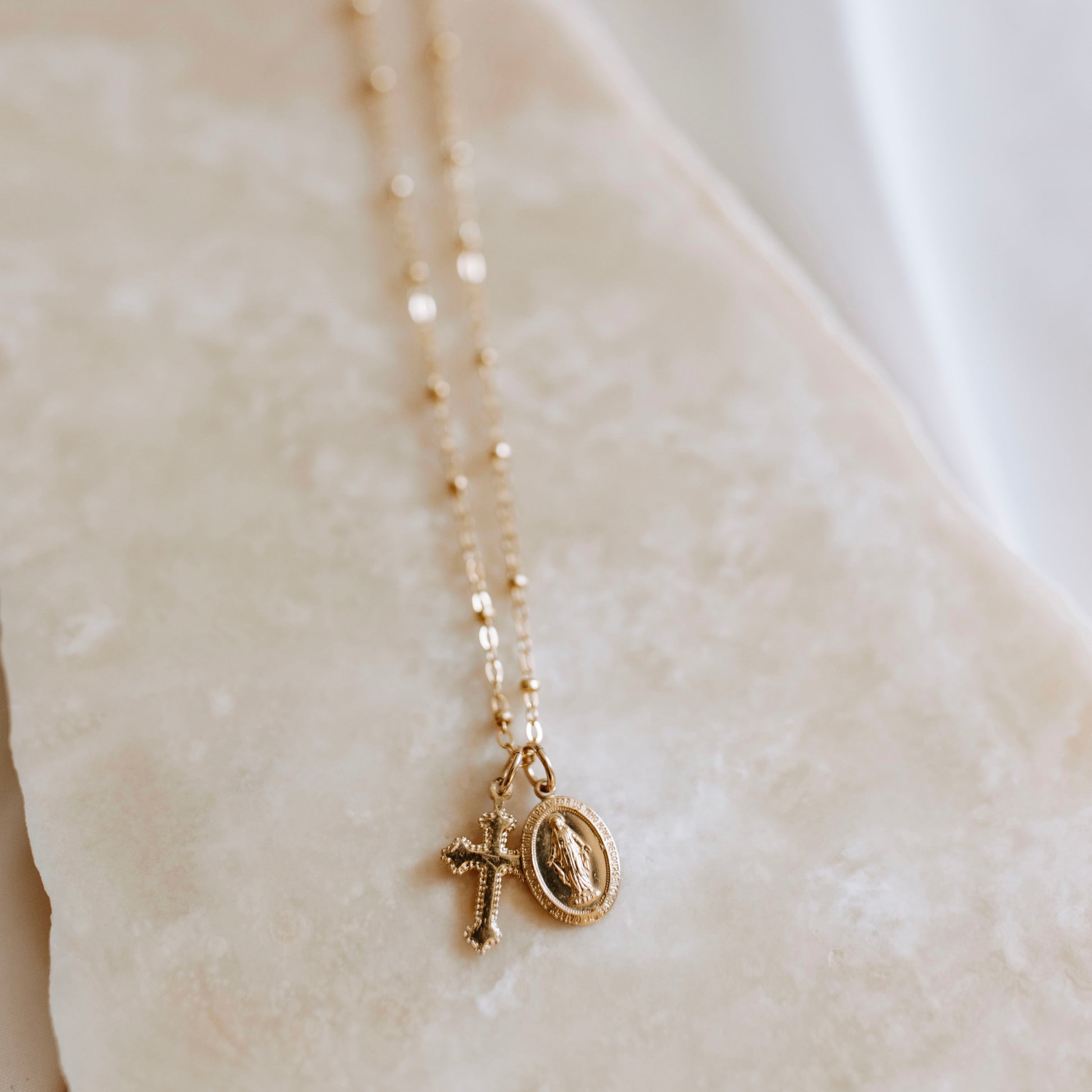 Gold Filled Cross Necklaces