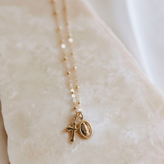 Gold Filled Cross Necklaces