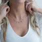 necklace with small charm