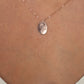 14k Gold Flower Necklace For Women 