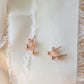 14k rose gold earring