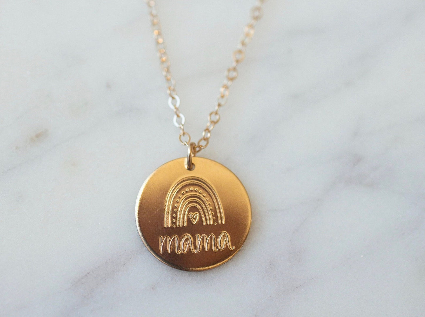 Boho Rainbow Mama Necklace