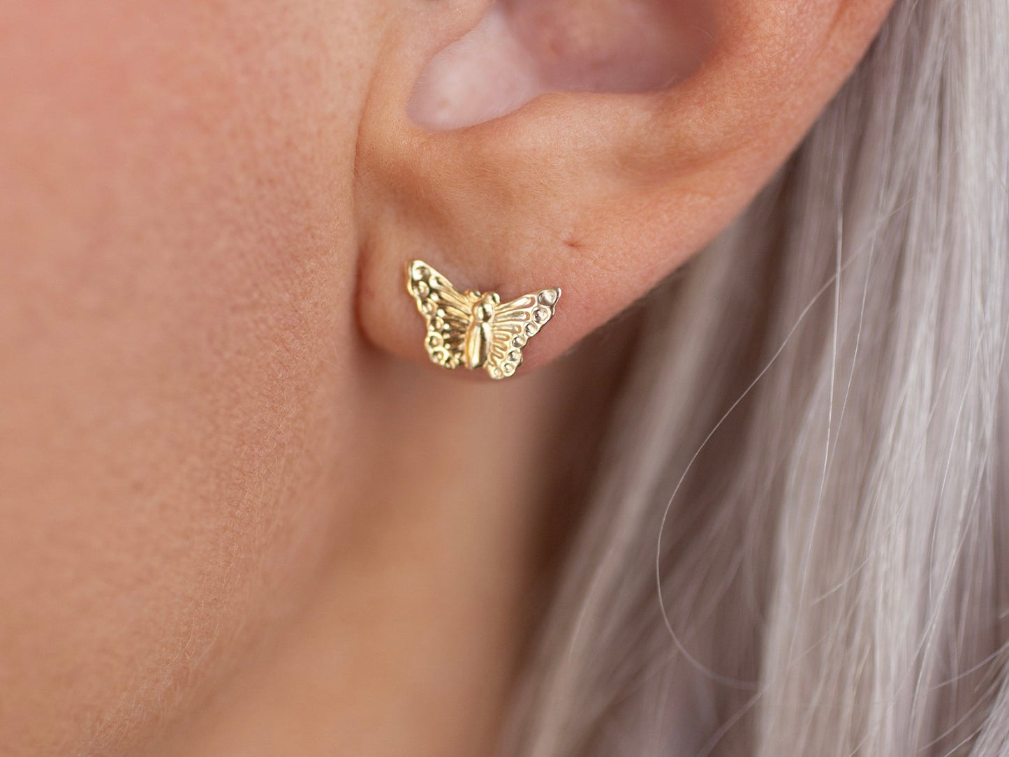 Butterfly Stud Earrings