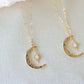 Crescent Lucky Star Necklace