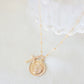 Gold Faith Mary Necklace For Style
